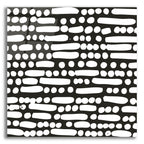 Cross Current Square Up 2 Bw by Cheryl Warrick acrylic glass wall art