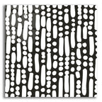 Cross Current Square Up 4 Bw by Cheryl Warrick acrylic glass wall art