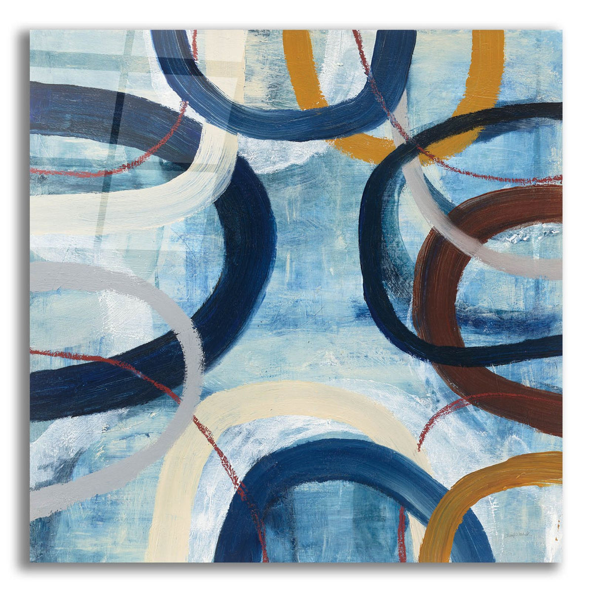 Dwell 2 by Cheryl Warrick acrylic glass wall art