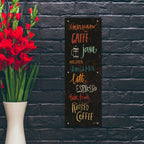 Fair Trade Panel 1 by Cheryl Warrick - 12x36 acrylic wall art in a room