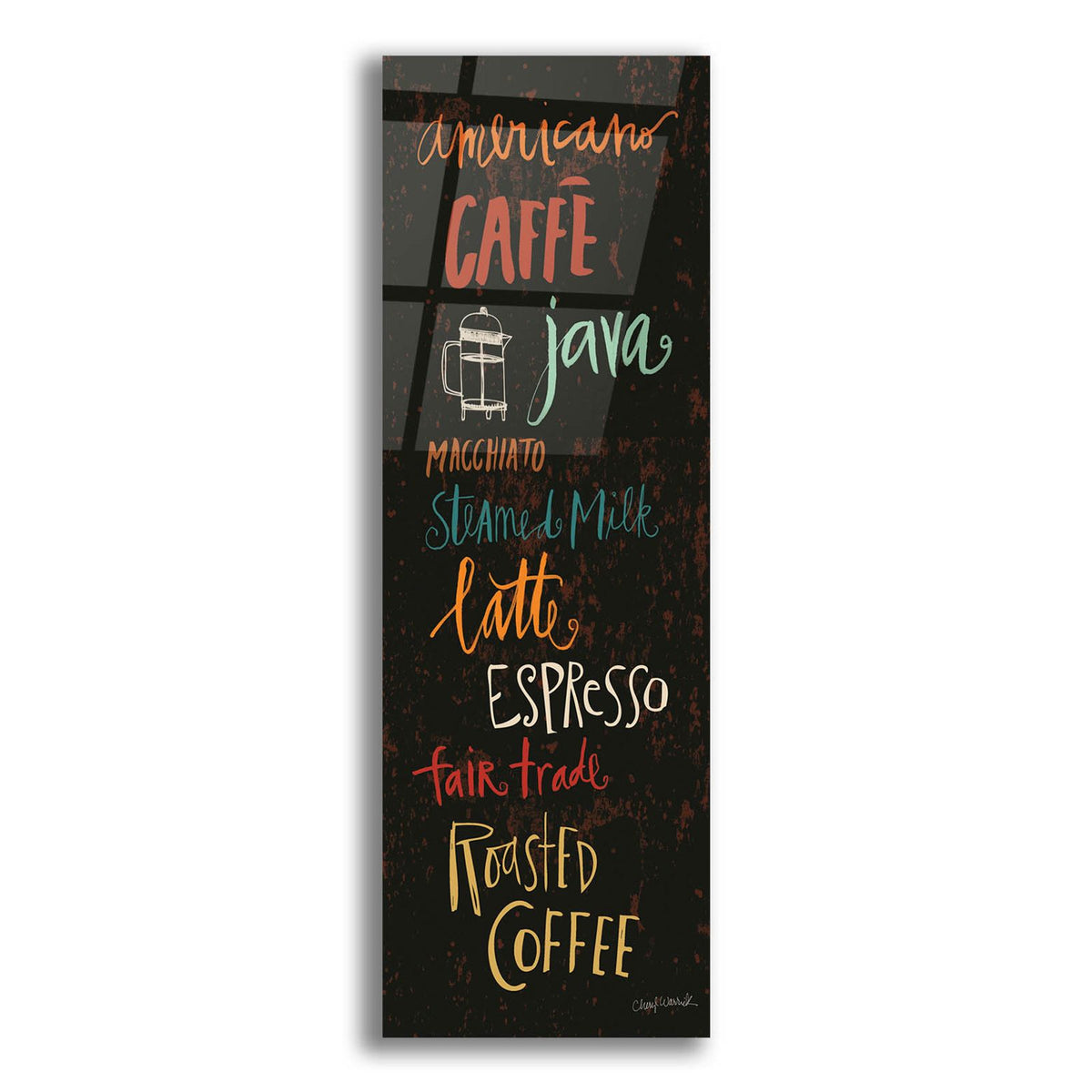 Fair Trade Panel 1 by Cheryl Warrick acrylic glass wall art