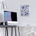 Feeling Blue 1 by Cheryl Warrick - 12x16 acrylic wall art in a room