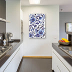 Feeling Blue 1 by Cheryl Warrick - 24x36 acrylic wall art in a room