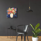 Floral Beauty 2 by Cheryl Warrick - 24x24 acrylic wall art in a room