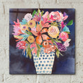 Floral Beauty 6 by Cheryl Warrick - 12x12 acrylic wall art in a room