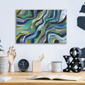 Flow by Cheryl Warrick - 16x12 acrylic wall art in a room