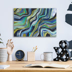 Flow by Cheryl Warrick - 16x12 acrylic wall art in a room
