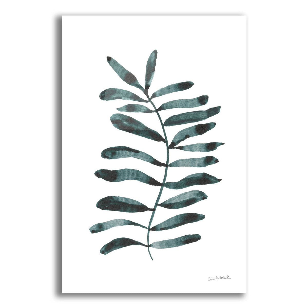 Forest Fern Trio 3 by Cheryl Warrick acrylic glass wall art