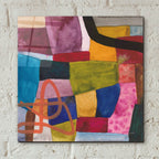 Freeway 5 by Cheryl Warrick - 12x12 acrylic wall art in a room