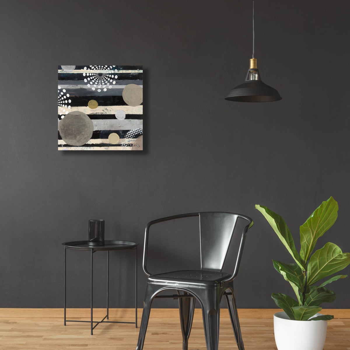 Harmony 1 Archroma by Cheryl Warrick - 24x24 acrylic wall art in a room