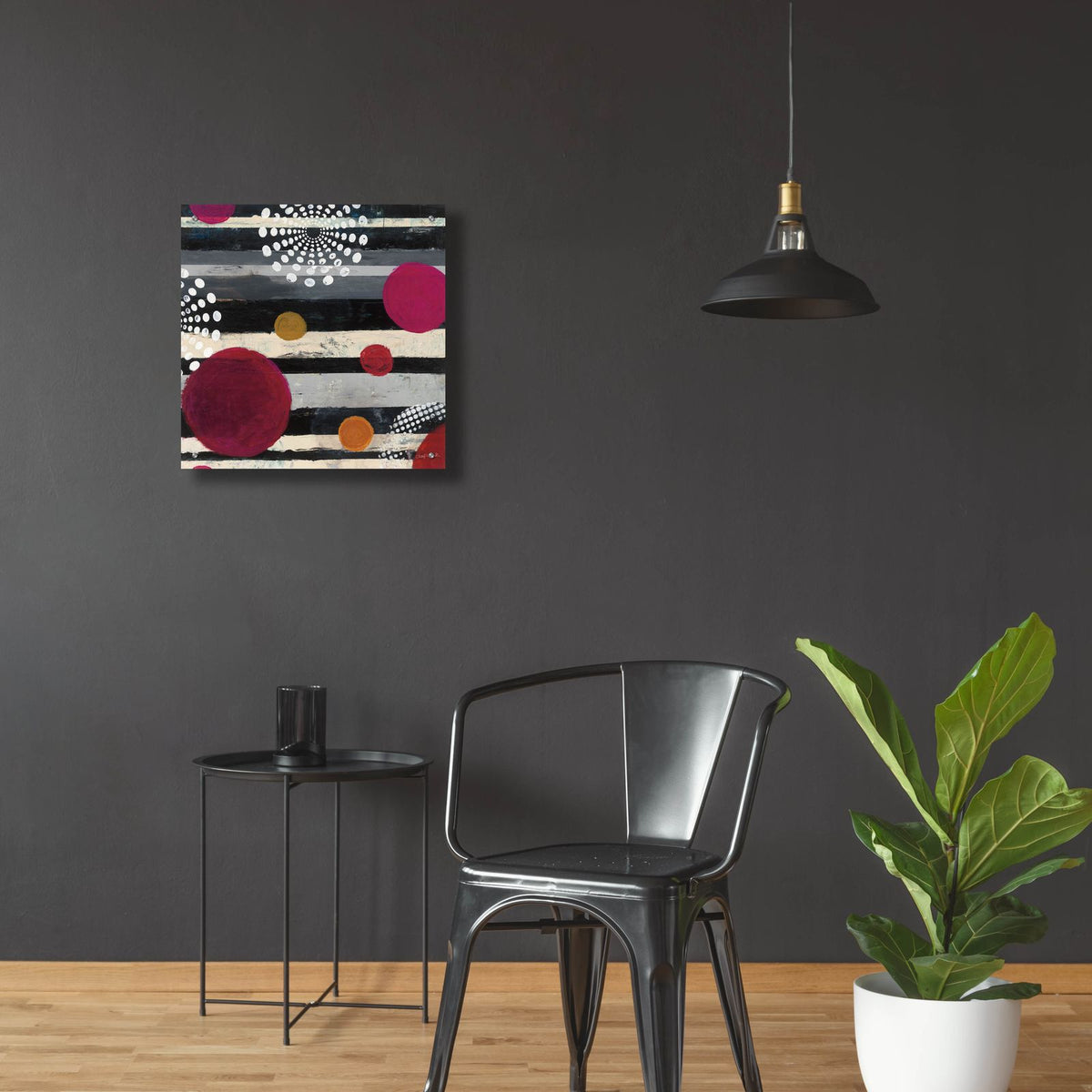 Harmony 1 by Cheryl Warrick - 24x24 acrylic wall art in a room