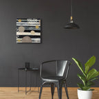 Harmony 2 Archroma by Cheryl Warrick - 24x24 acrylic wall art in a room