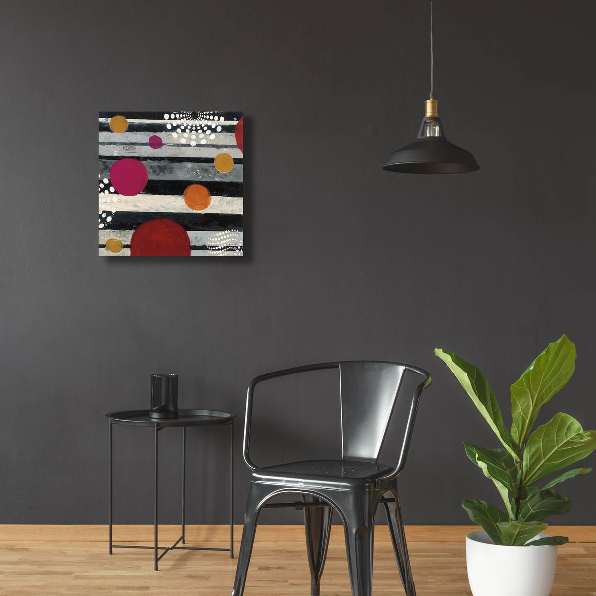 Harmony 2 by Cheryl Warrick - 24x24 acrylic wall art in a room