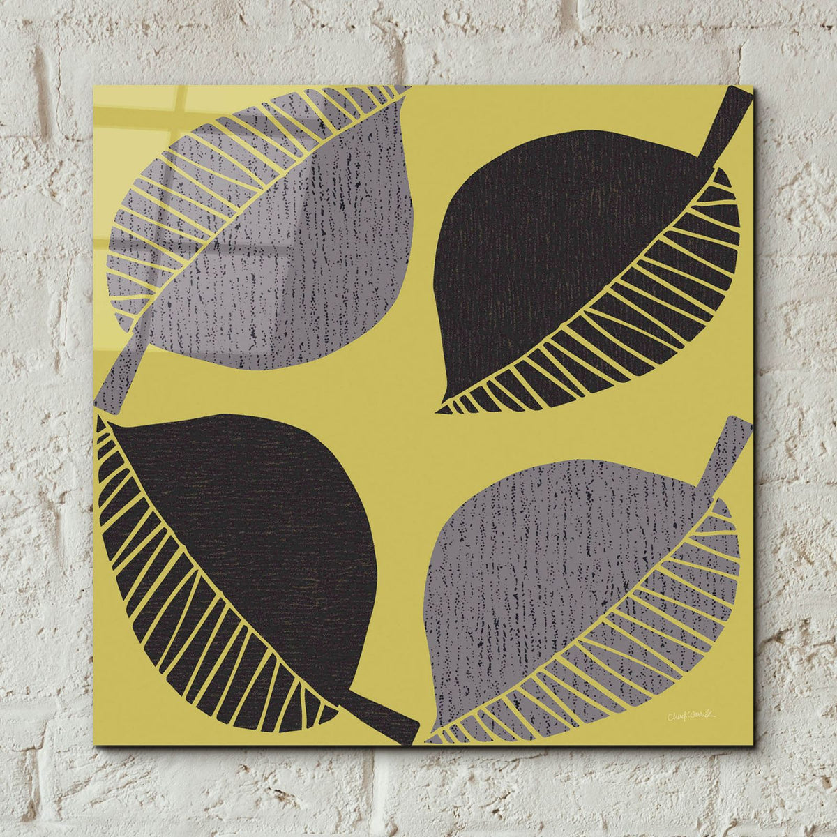 High Noon Wind by Cheryl Warrick - 12x12 acrylic wall art in a room