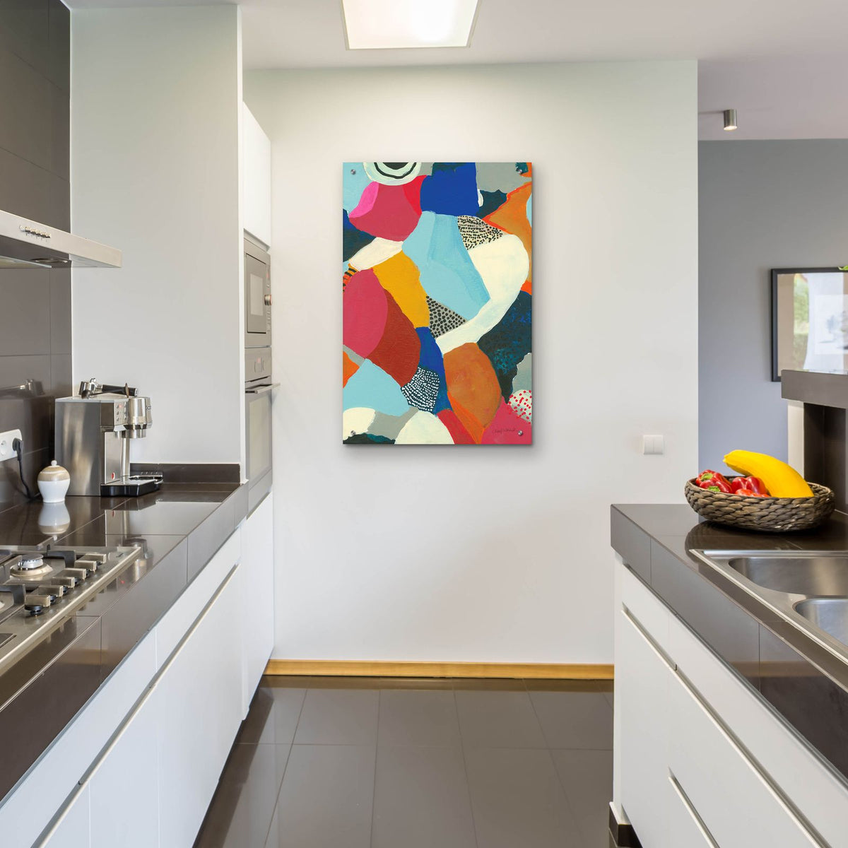 Inclination C by Cheryl Warrick - 24x36 acrylic wall art in a room