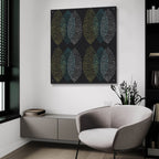 Jump Street Fetch by Cheryl Warrick - 36x36 acrylic wall art in a room