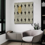 Kitchen Play Pattern 2 Bwg by Cheryl Warrick - 36x36 acrylic wall art in a room