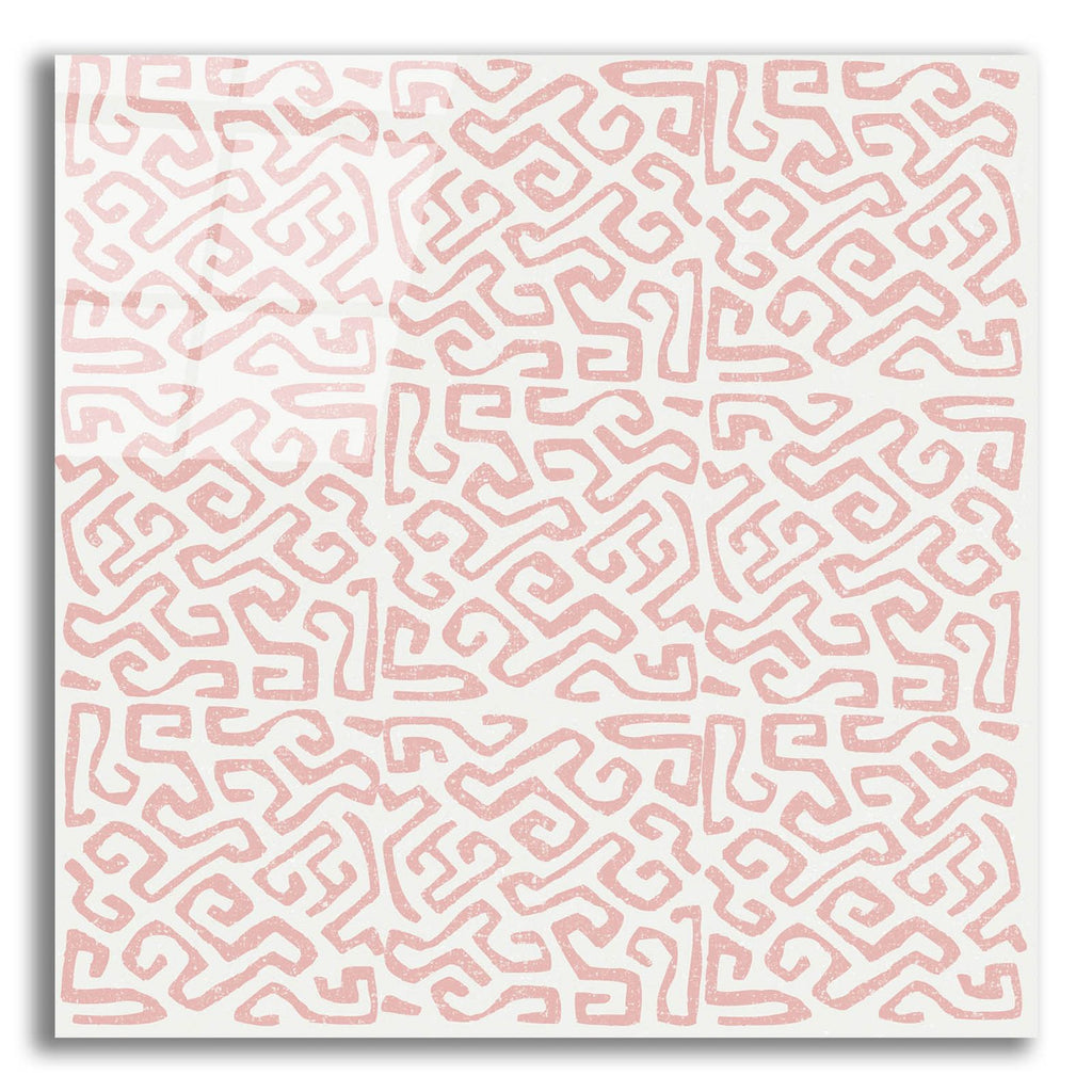 Kuba Play 1 Blush by Cheryl Warrick acrylic glass wall art
