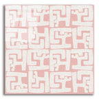 Kuba Play 2 Blush by Cheryl Warrick acrylic glass wall art