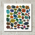 Mid Century 4 by Cheryl Warrick - 12x12 acrylic wall art in a room