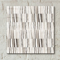 Neutral Stripes 2 by Cheryl Warrick - 12x12 acrylic wall art in a room