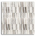 Neutral Stripes 2 by Cheryl Warrick acrylic glass wall art