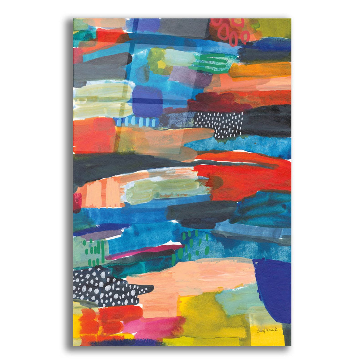 Nocturn 1 by Cheryl Warrick acrylic glass wall art