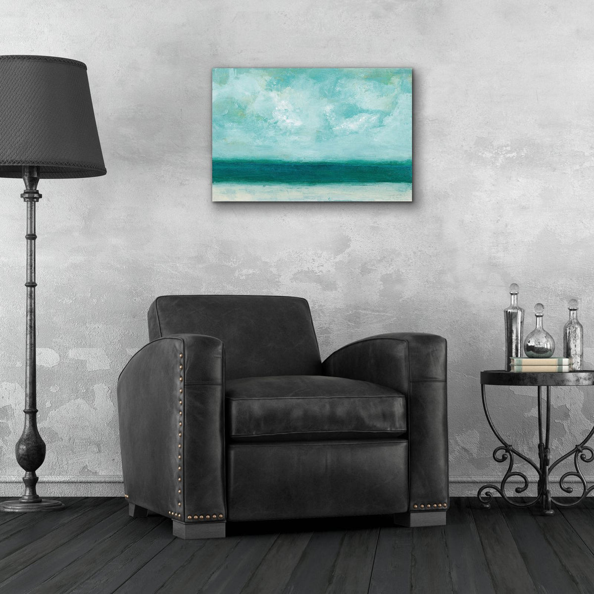 On The Cape 2 by Cheryl Warrick - 24x16 acrylic wall art in a room
