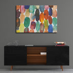 Orbs 1 C by Cheryl Warrick - 36x24 acrylic wall art in a room