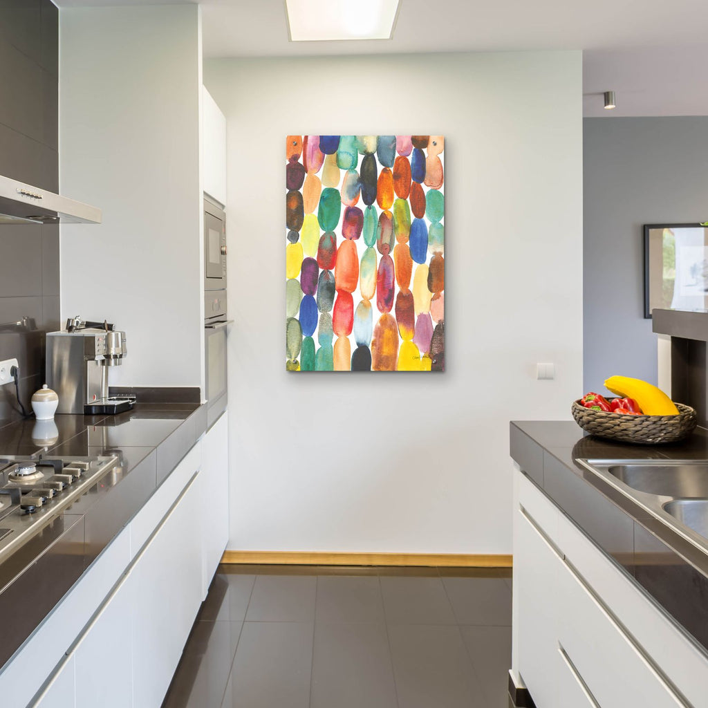 Orbs 1 by Cheryl Warrick - 24x36 acrylic wall art in a room