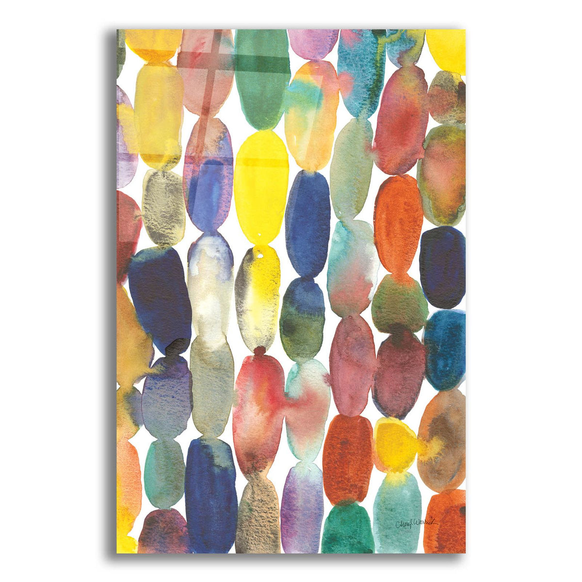 Orbs 2 by Cheryl Warrick acrylic glass wall art