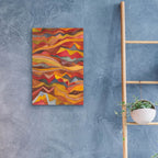 Painted Desert 1 by Cheryl Warrick - 16x24 acrylic wall art in a room
