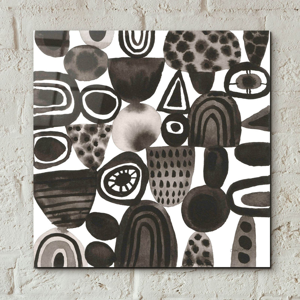 Quirky 1 by Cheryl Warrick - 12x12 acrylic wall art in a room