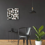 Quirky 2 by Cheryl Warrick - 24x24 acrylic wall art in a room
