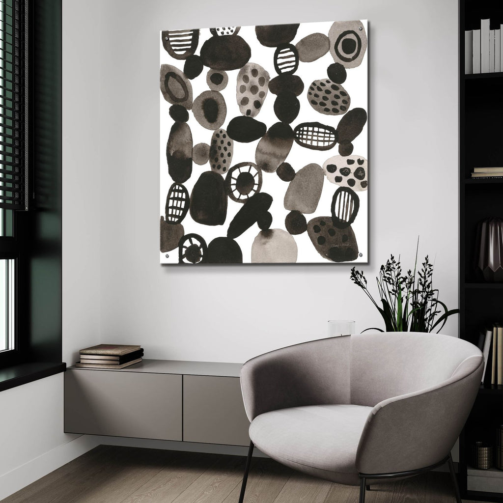Quirky 2 by Cheryl Warrick - 36x36 acrylic wall art in a room