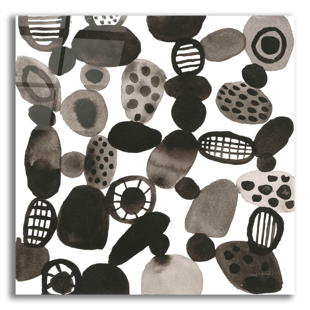 Quirky 2 by Cheryl Warrick acrylic glass wall art