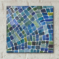 Sea Glass 2 by Cheryl Warrick - 12x12 acrylic wall art in a room