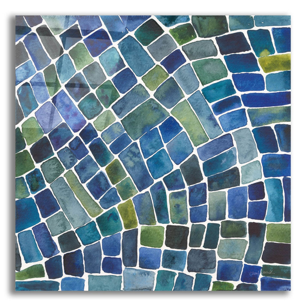 Sea Glass 2 by Cheryl Warrick acrylic glass wall art