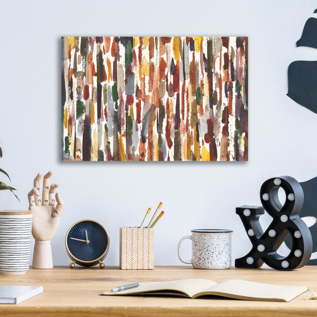 Strata 1 by Cheryl Warrick - 16x12 acrylic wall art in a room