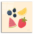 Summer Fruits 1 by Cheryl Warrick acrylic glass wall art