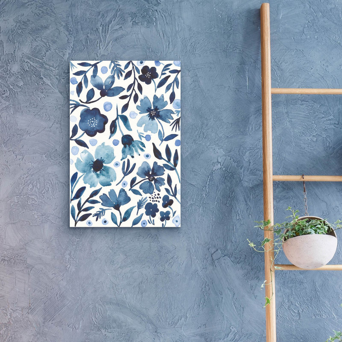 Sunday Garden 1 by Cheryl Warrick - 16x24 acrylic wall art in a room