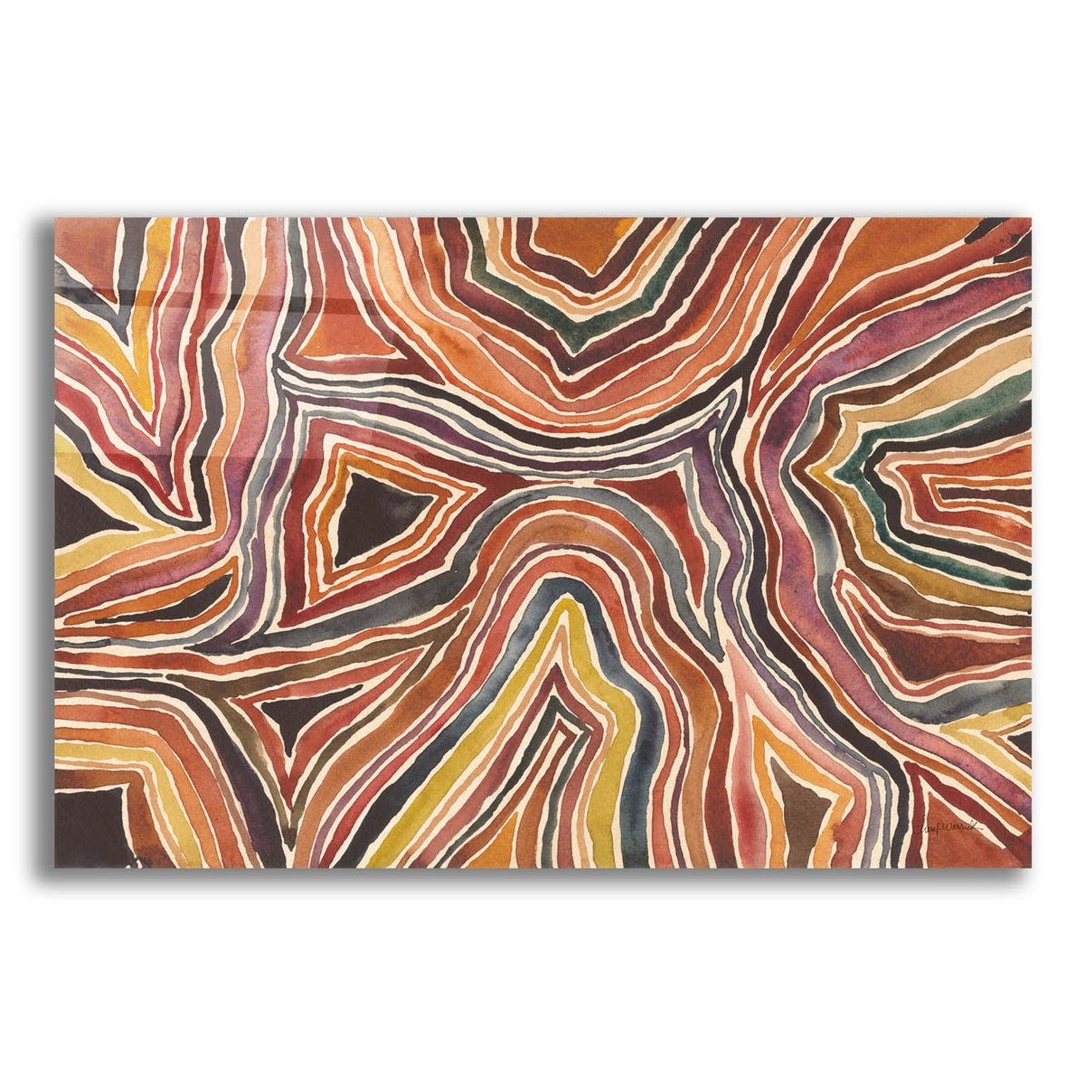 Terrain by Cheryl Warrick acrylic glass wall art