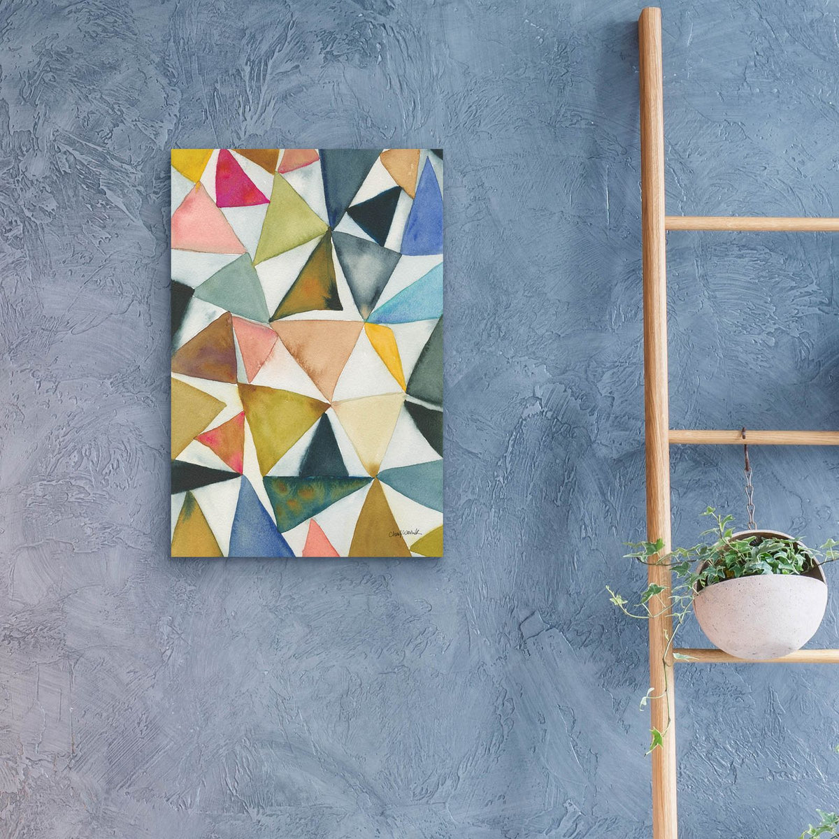 Tilt Shift 1 by Cheryl Warrick - 16x24 acrylic wall art in a room