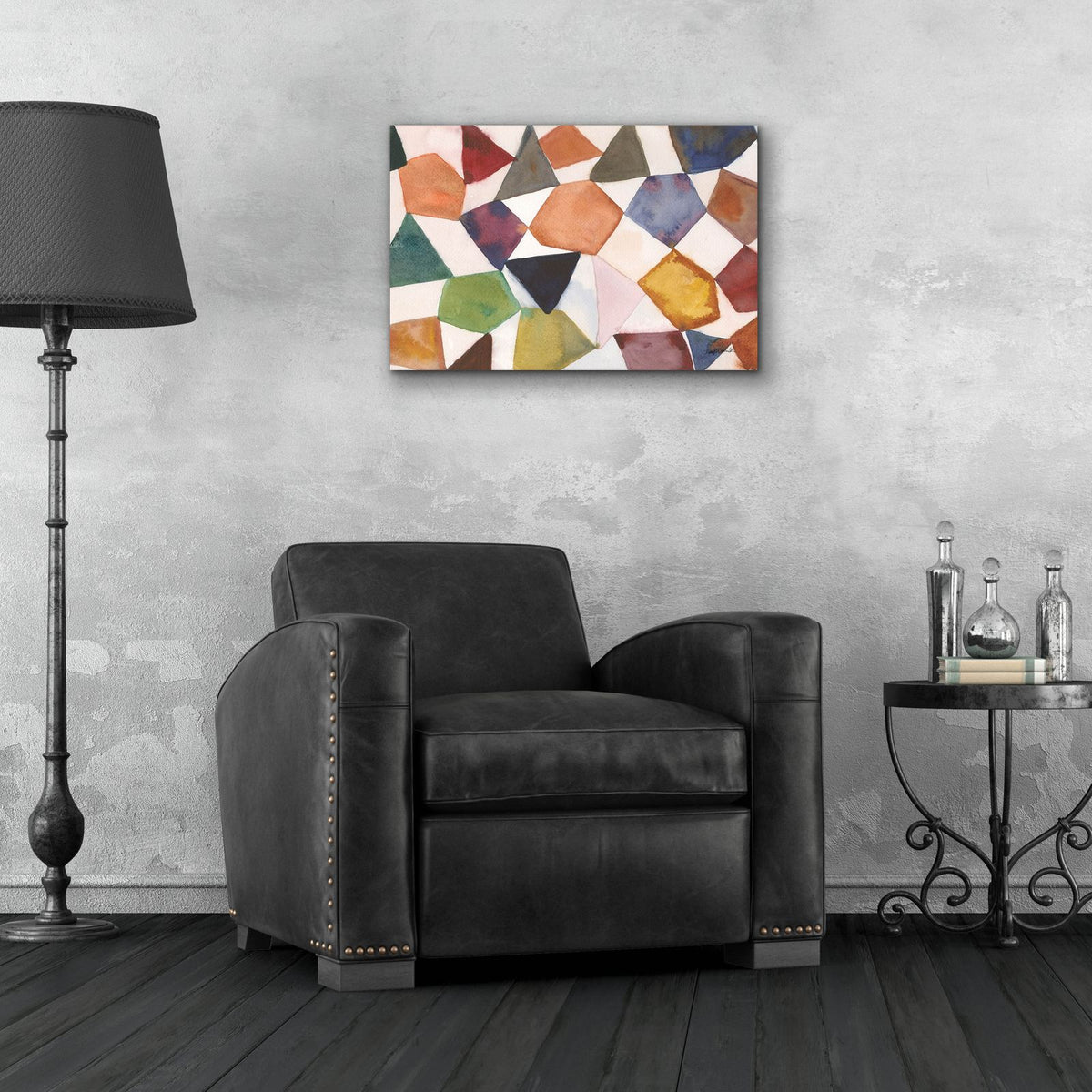Tilt Shift 3 by Cheryl Warrick - 24x16 acrylic wall art in a room