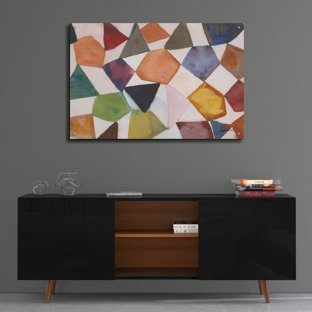 Tilt Shift 3 by Cheryl Warrick - 36x24 acrylic wall art in a room