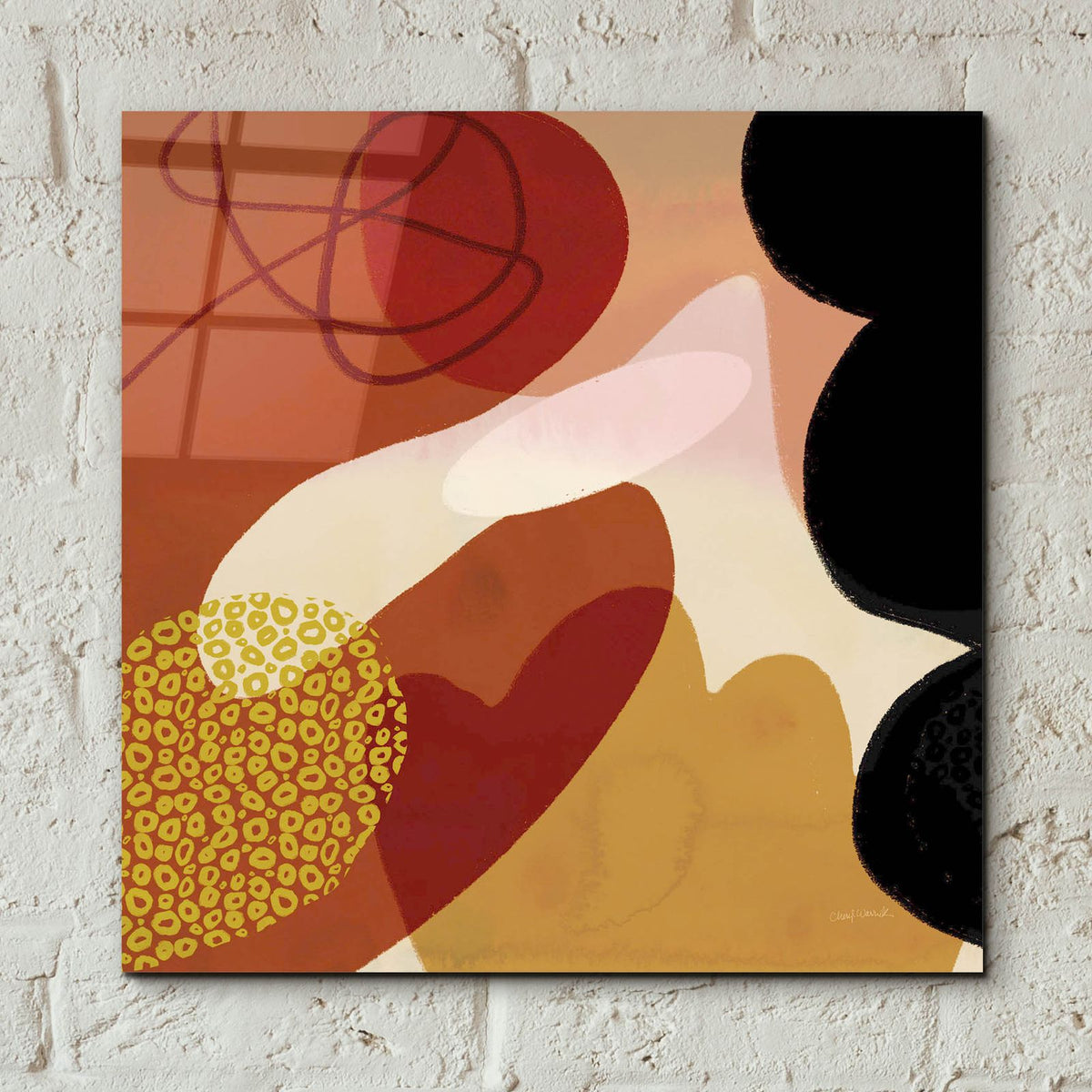 Variety 5 by Cheryl Warrick - 12x12 acrylic wall art in a room
