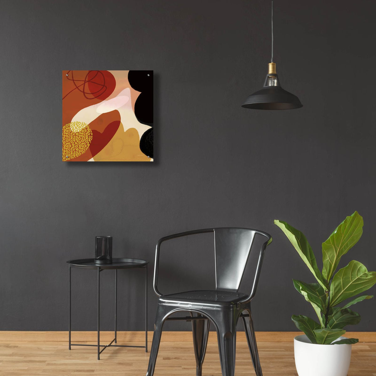 Variety 5 by Cheryl Warrick - 24x24 acrylic wall art in a room