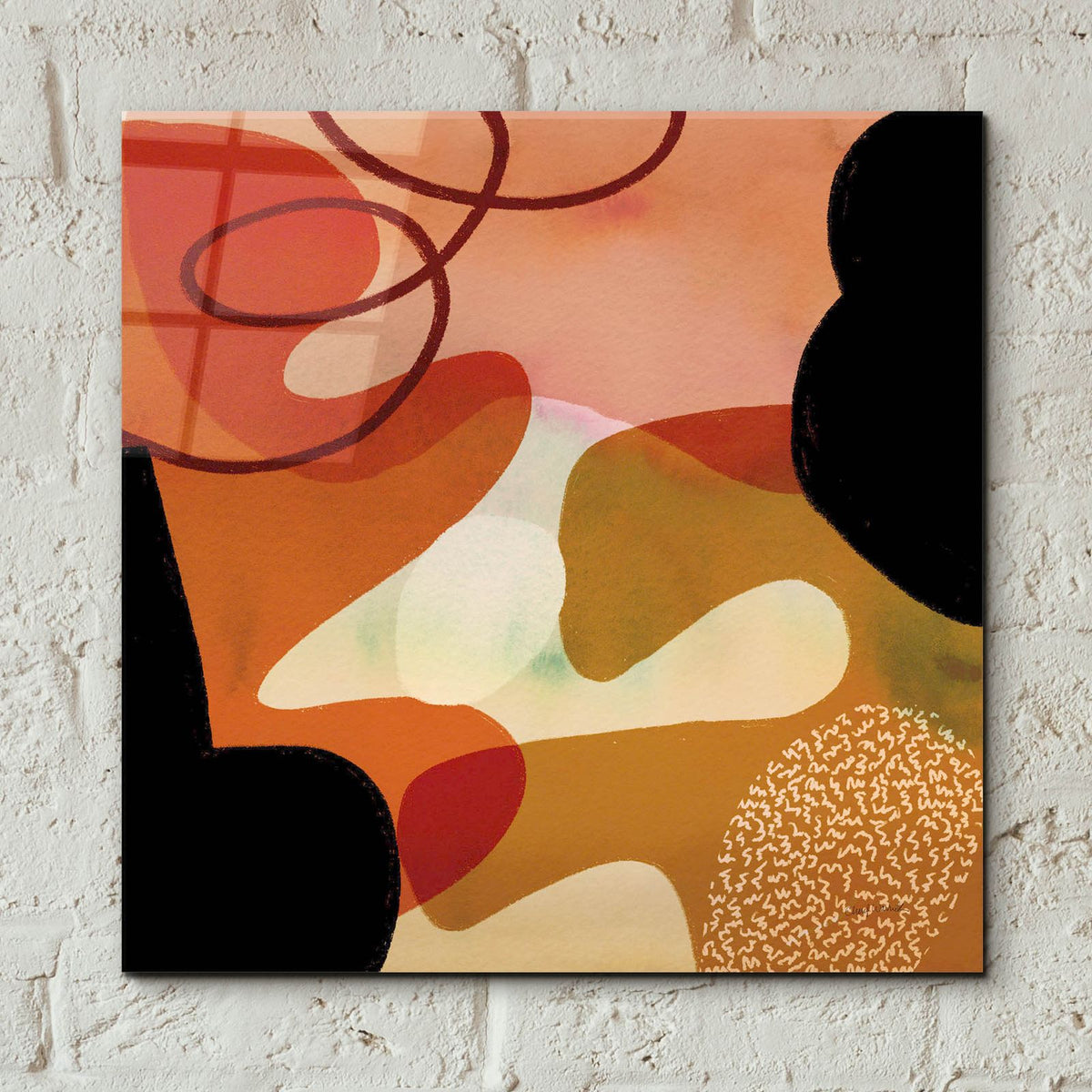 Variety 7 by Cheryl Warrick - 12x12 acrylic wall art in a room