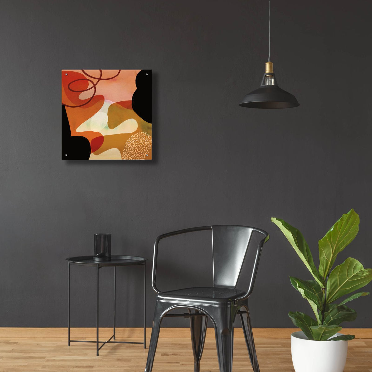 Variety 7 by Cheryl Warrick - 24x24 acrylic wall art in a room