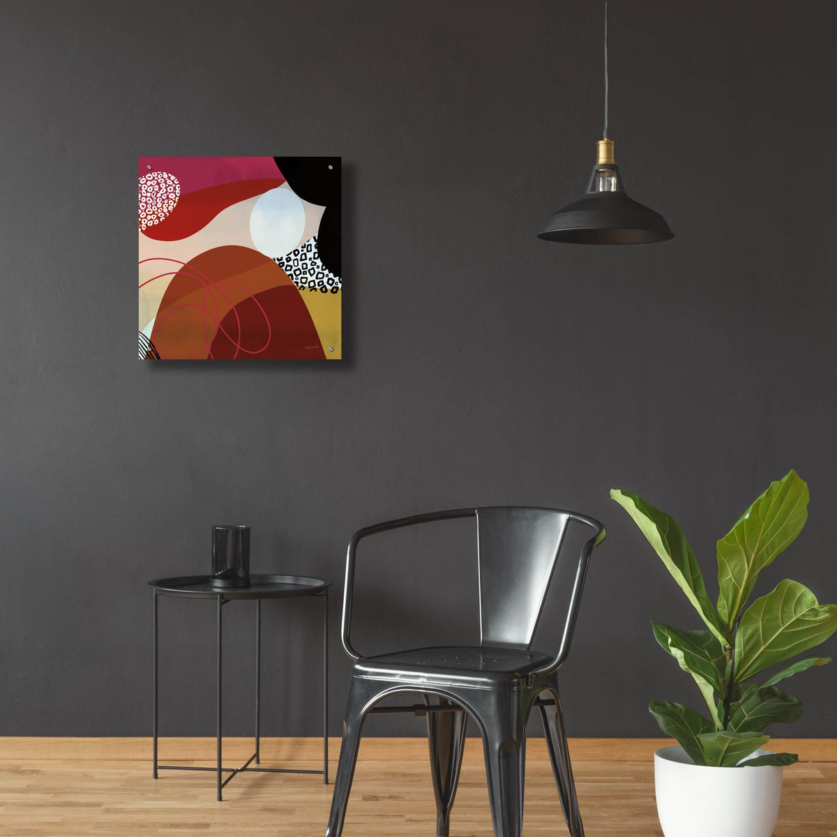 Variety 8 by Cheryl Warrick - 24x24 acrylic wall art in a room